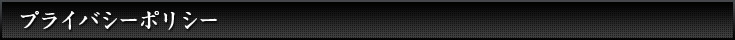プライバシーポリシー
